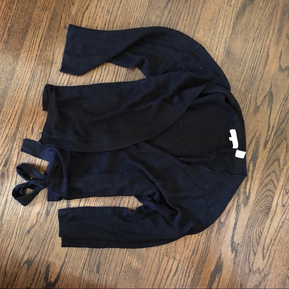 Inhabit linen blend cardigan size M